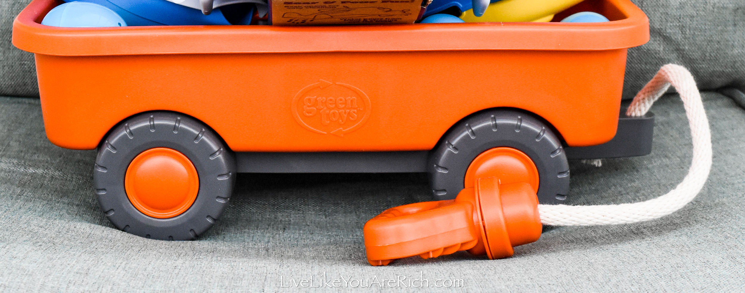 Green toys hot sale orange wagon