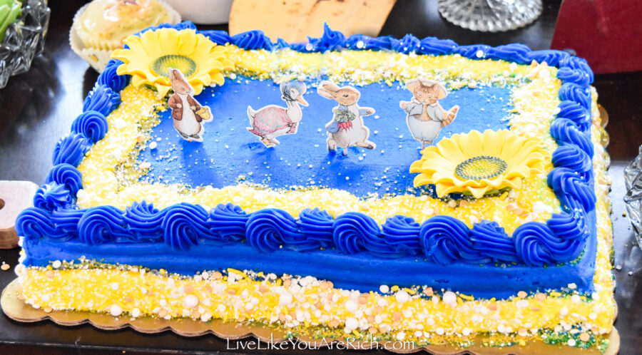 Food and Decor for a Peter Rabbit Party - Live Like You Are Rich