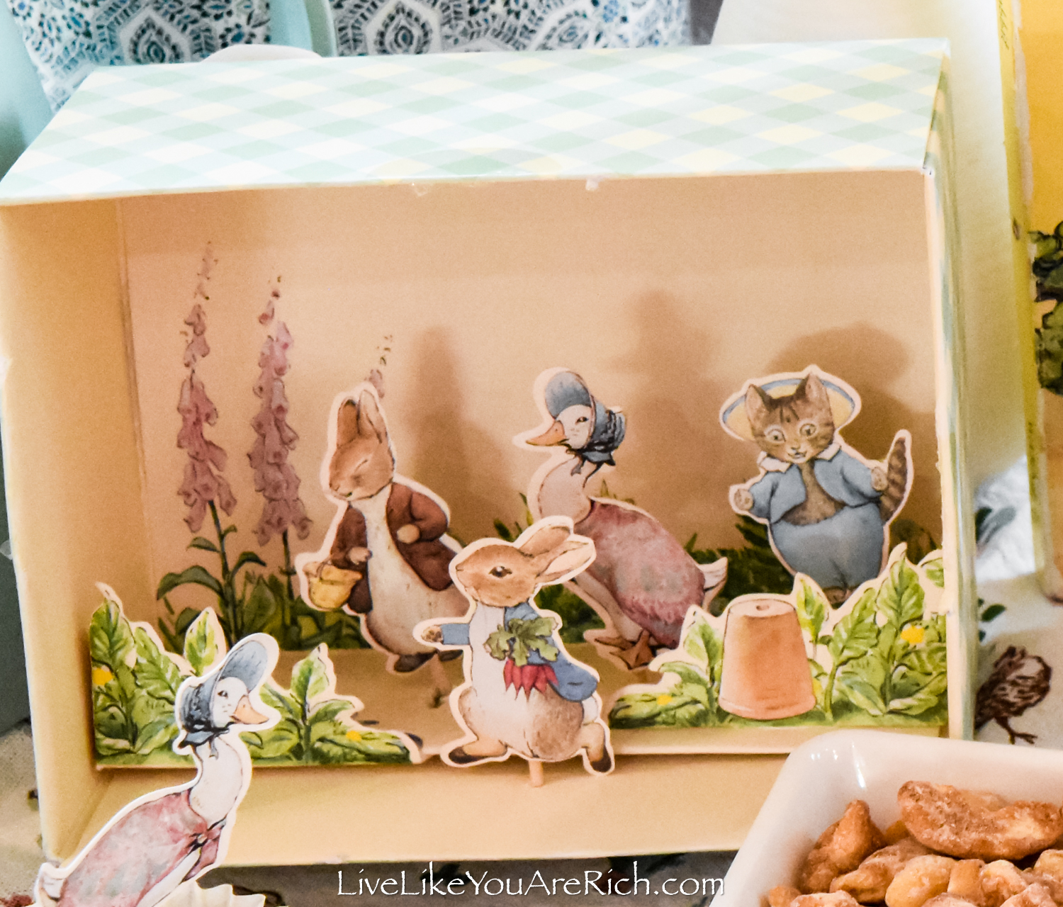 Food and Decor for a Peter Rabbit Party - Live Like You Are Rich