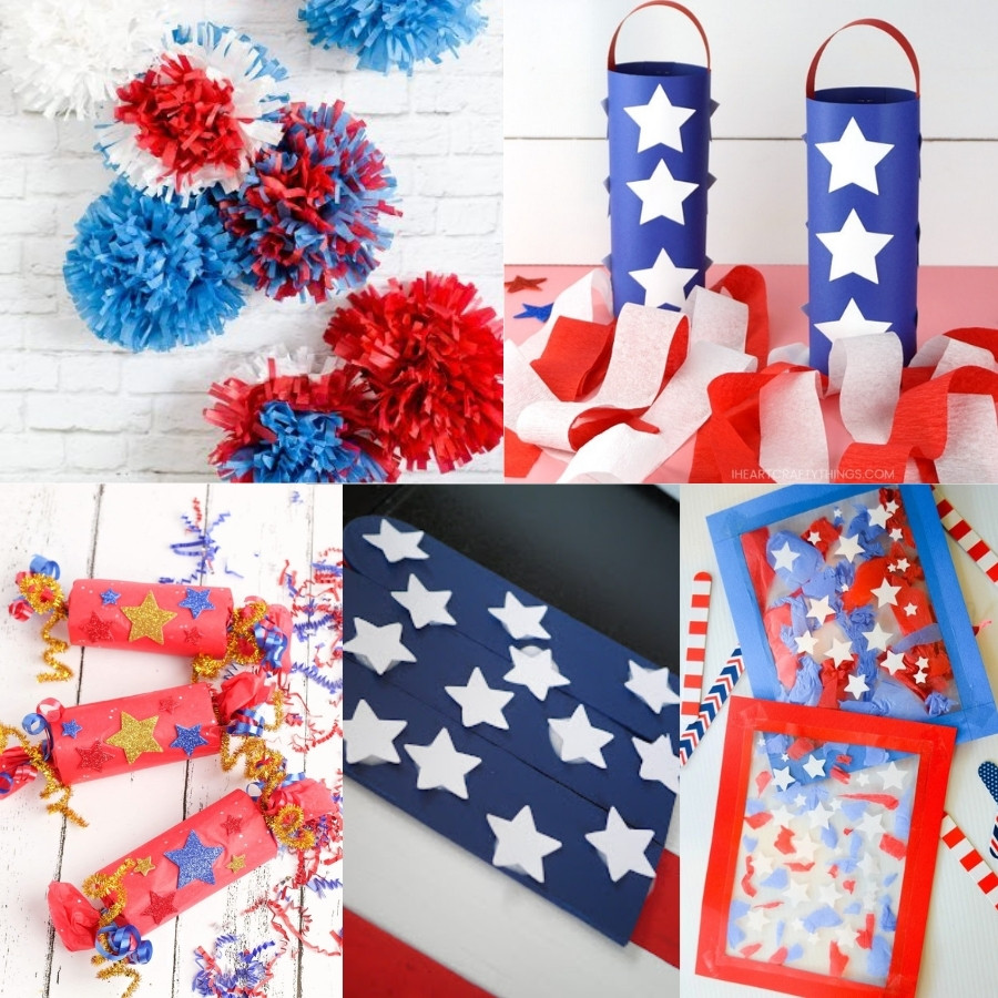 27 Easy and Inexpensive Fourth Of July Crafts For Kids