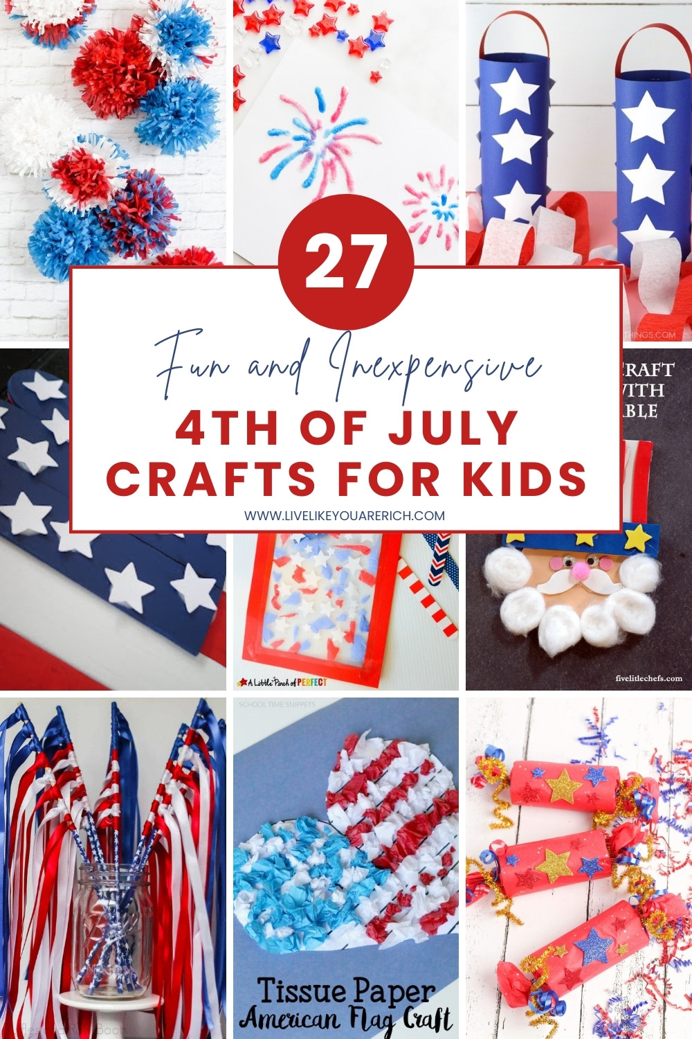 Patriotic Paper Plate Hat Craft for Fourth of July - Raising Veggie Lovers