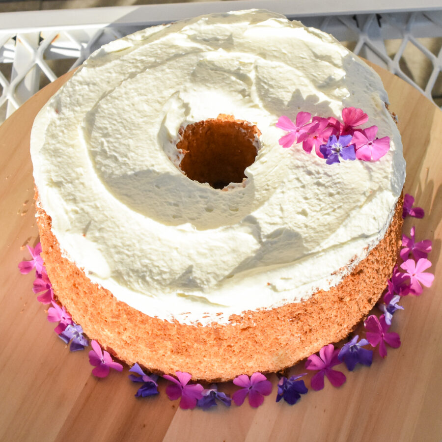 Angel Food Cake Made from Scratch Live Like You Are Rich