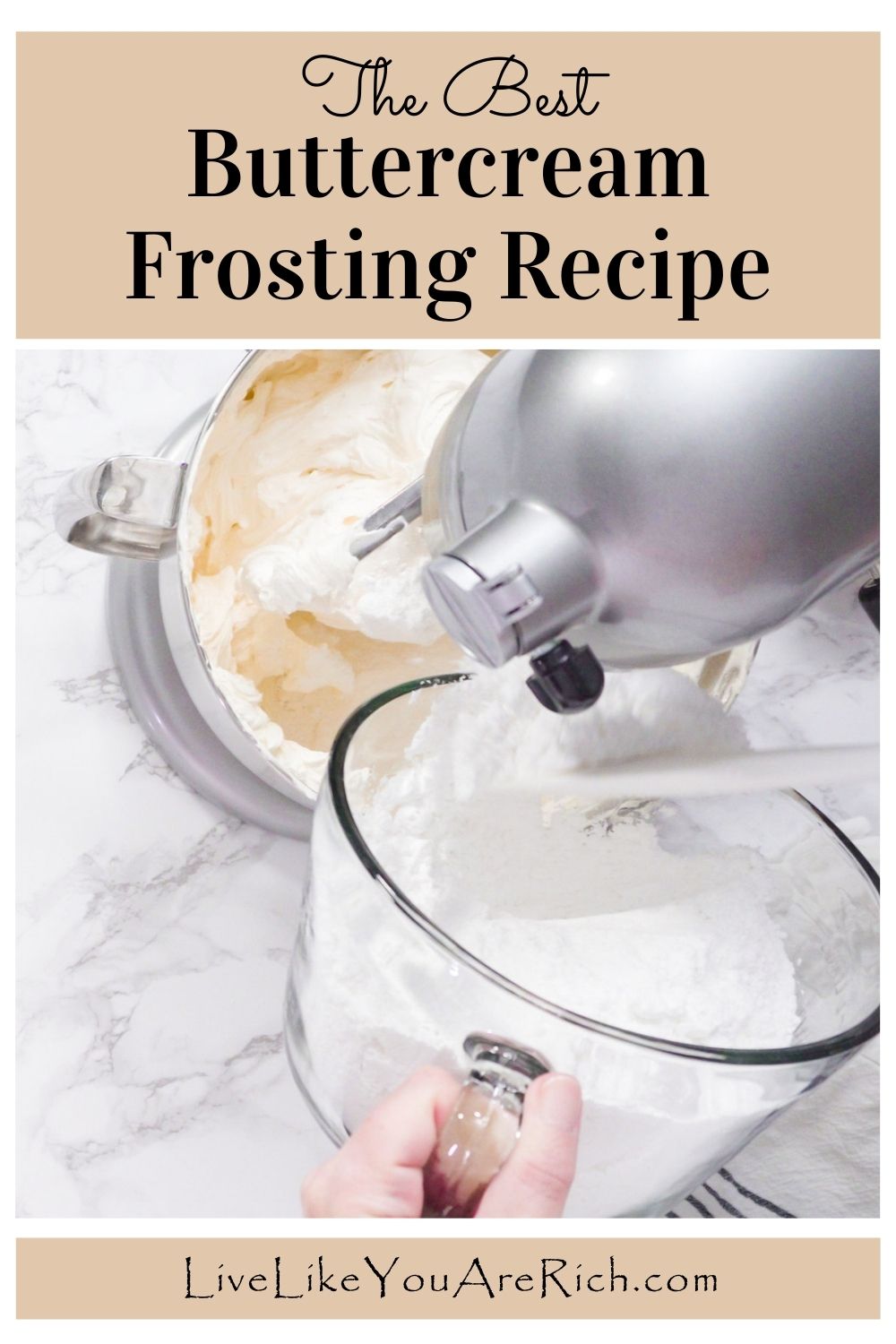 The best buttercream frosting recipe