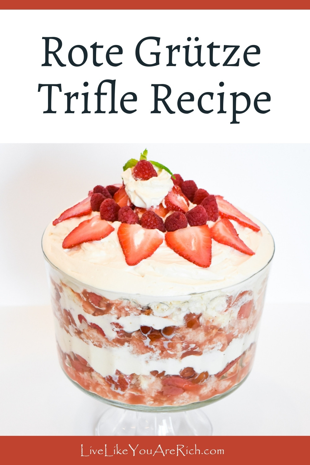 Rote Grütze Trifle Recipe.