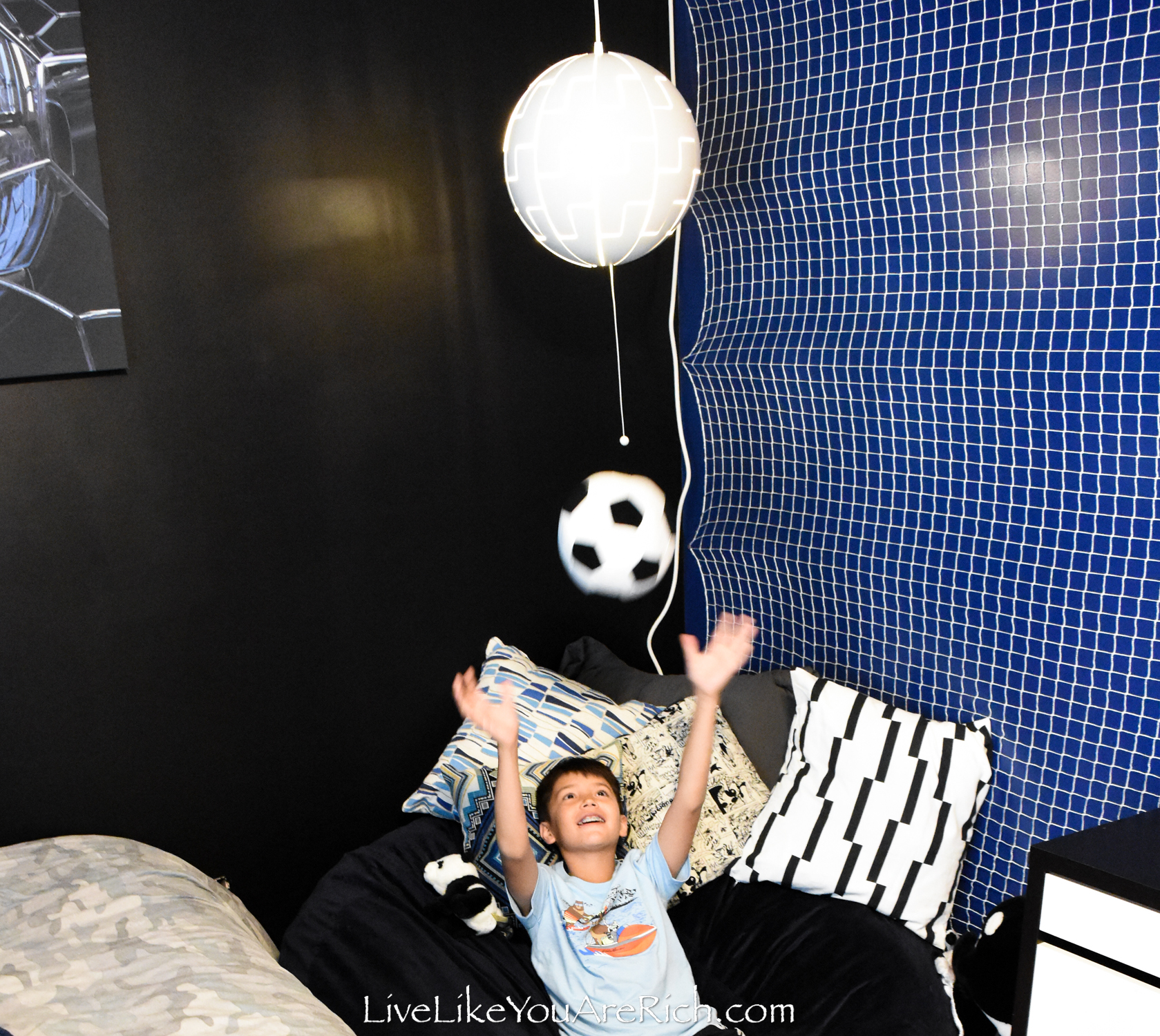 Burlap Soccer Pillow, Boys room decor, Football decor – Julie Butler  Creations