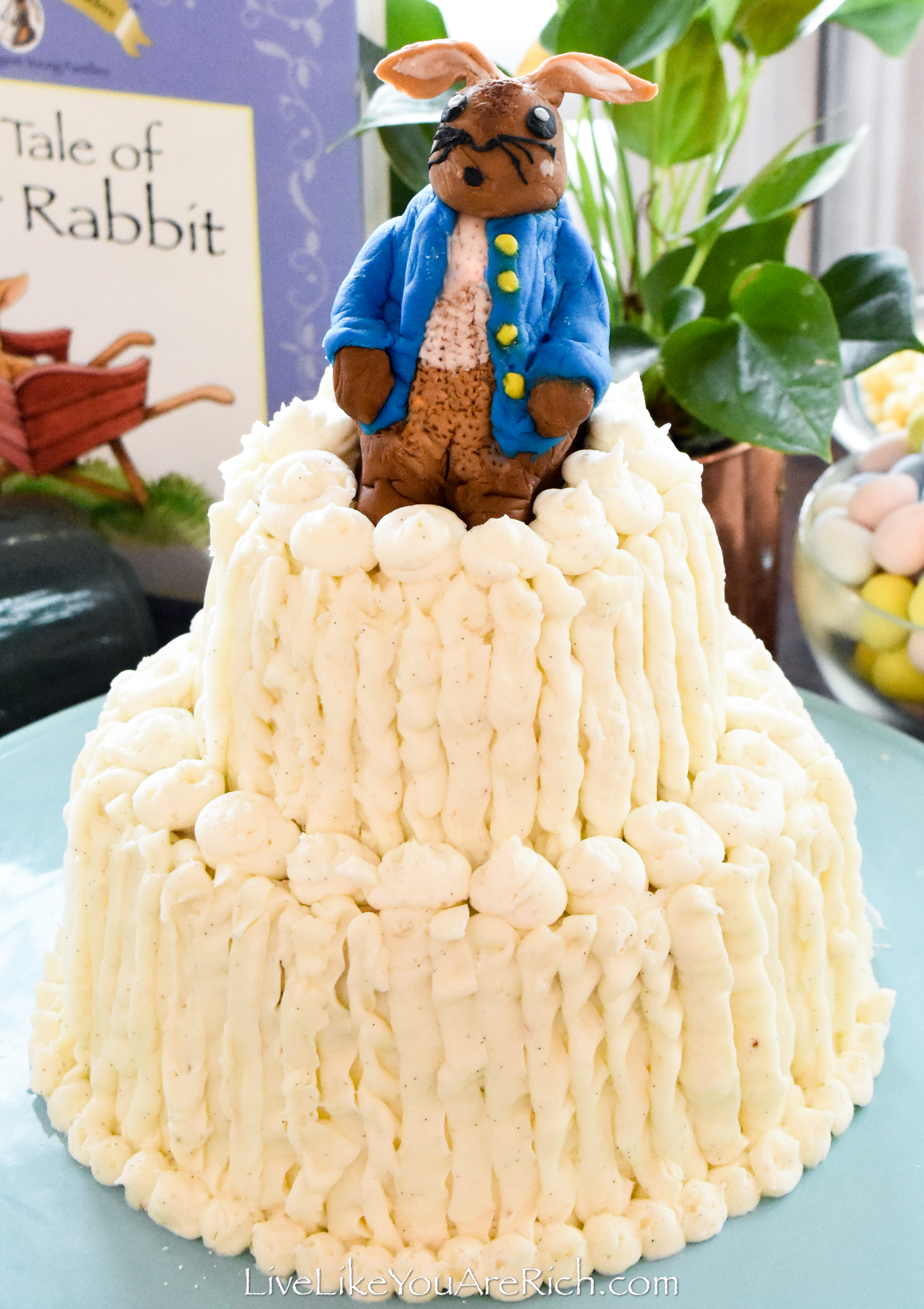 EDIBLE VERY LARGE PETER RABBIT CAKE TOPPER DECORATION Birthday | eBay