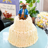 Fondant Peter Rabbit Vanilla Bean Cake