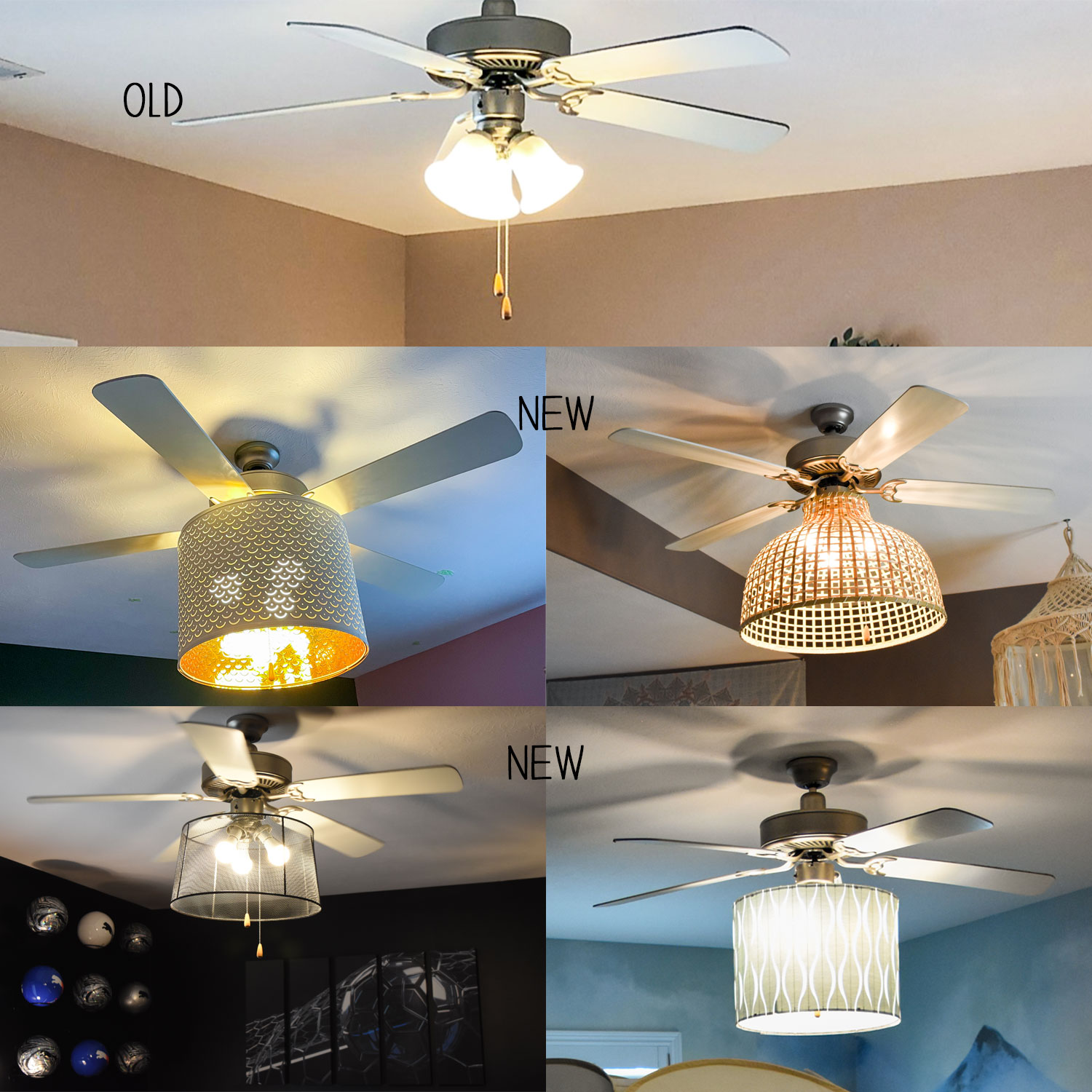 How to Upgrade an Old Ceiling Fan