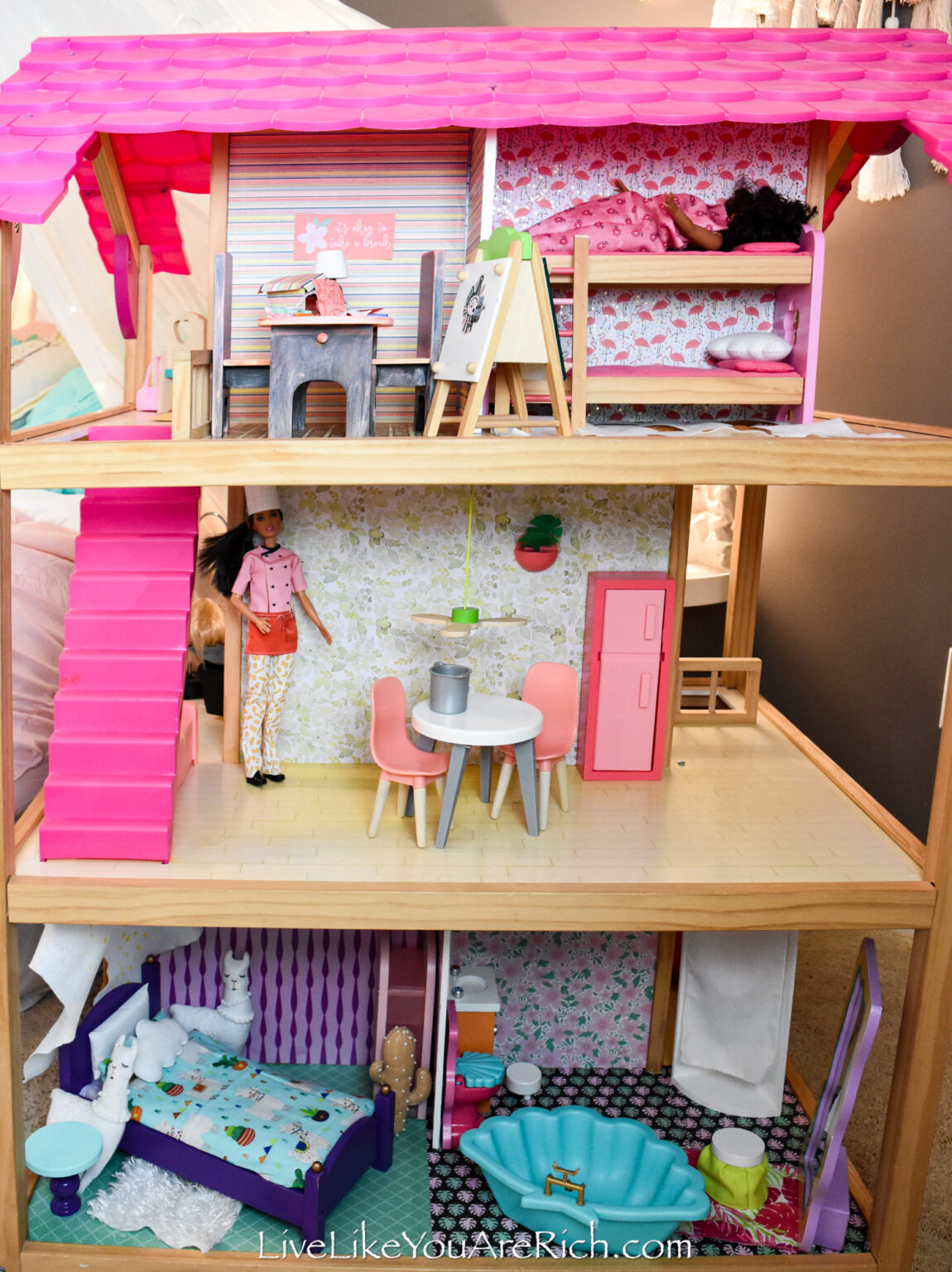 Tips for Remodeling a Dollhouse - Live Like You Are Rich