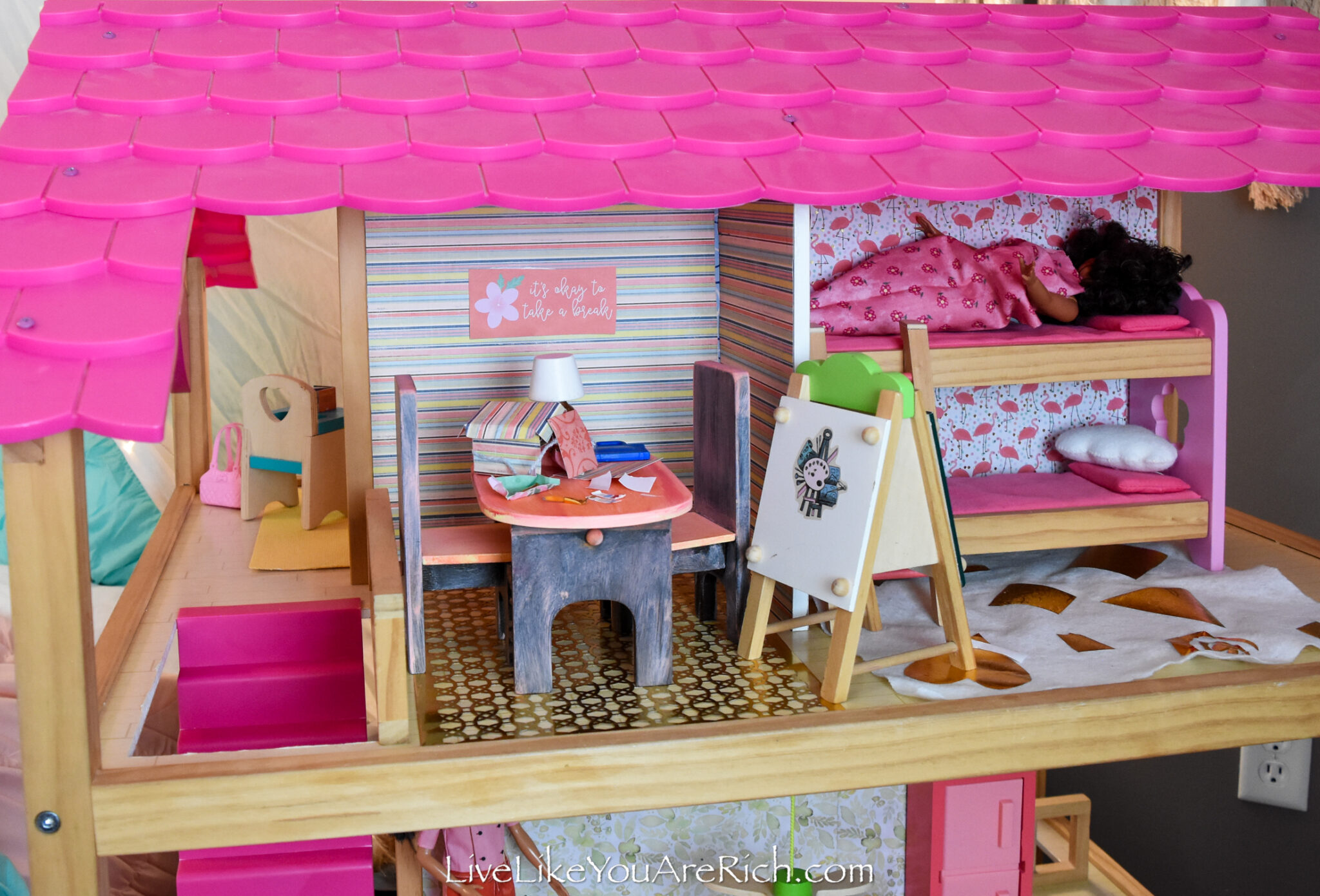 Tips for Remodeling a Dollhouse - Live Like You Are Rich