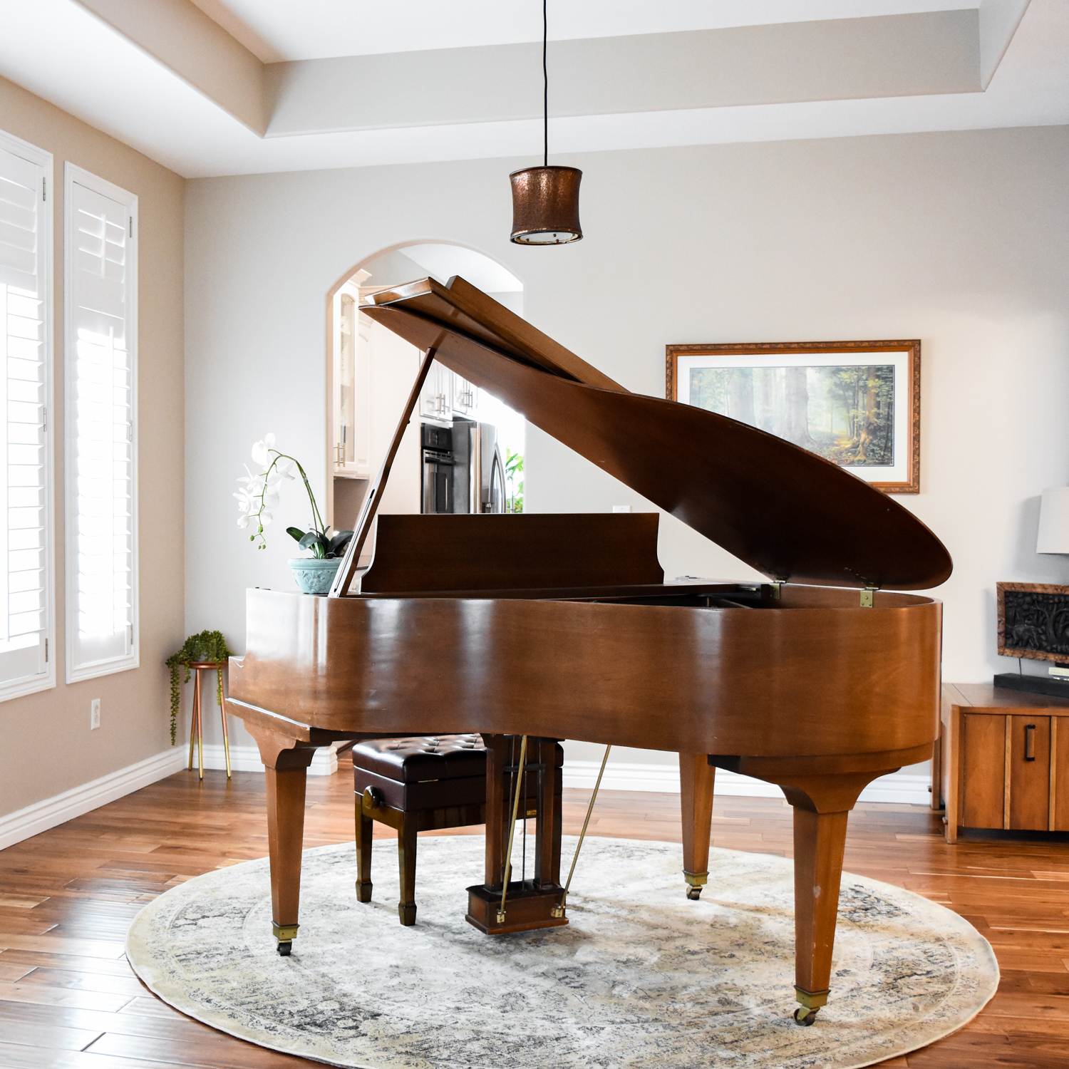 Piano Room Renovation Makeover— Home 3