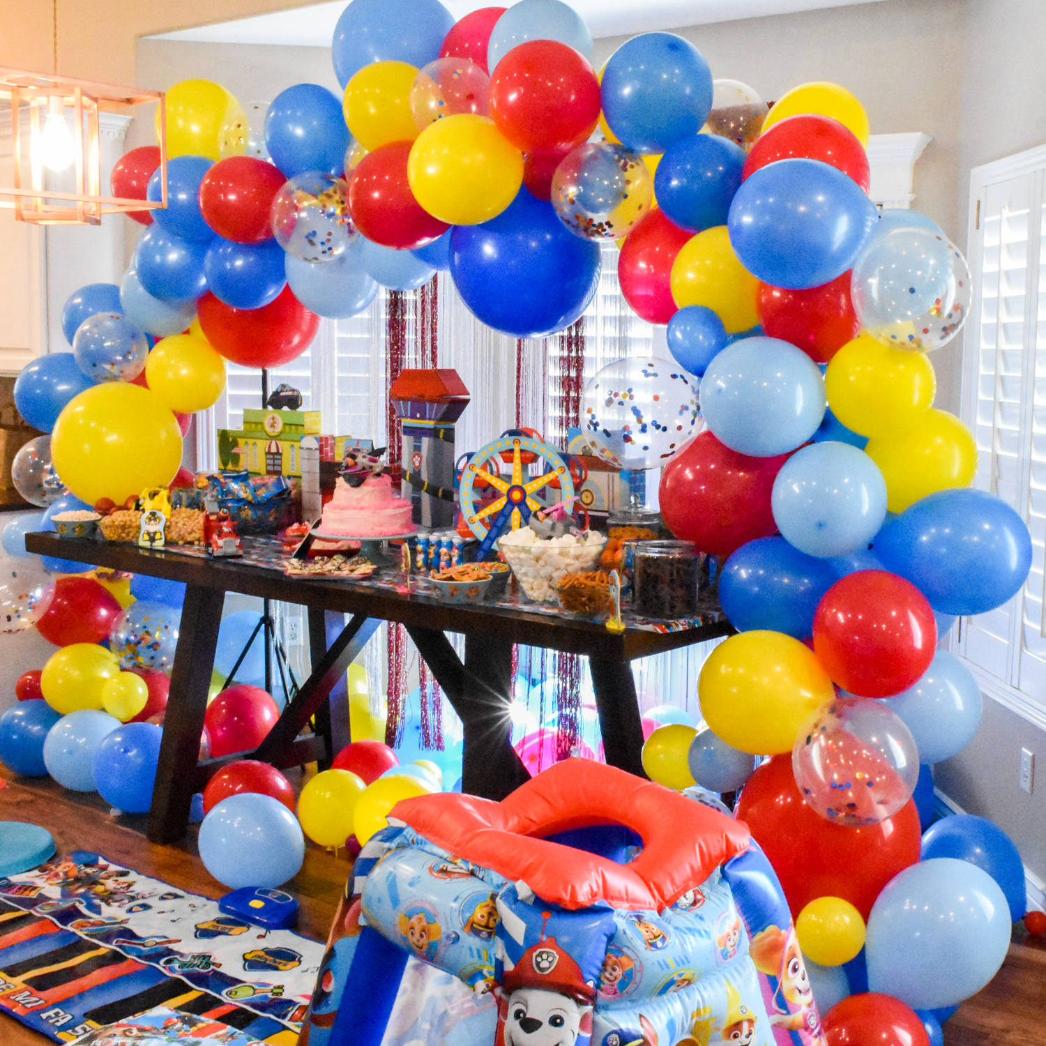 Paw Patrol Birthday Party Decorations and Food - Live Like You Are Rich