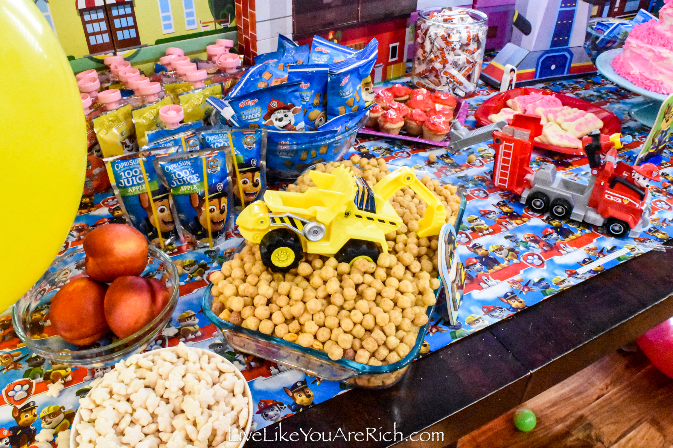 Paw Patrol themed Party Decorations