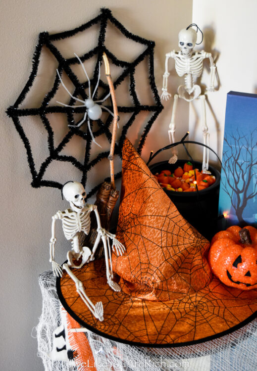 Easy Dollar Tree Witches Broom