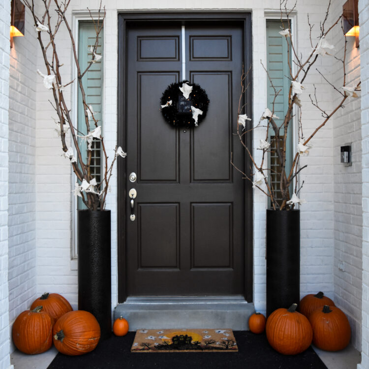 Haunted House & Ghost Outdoor Halloween Decorations - Live Like You Are ...