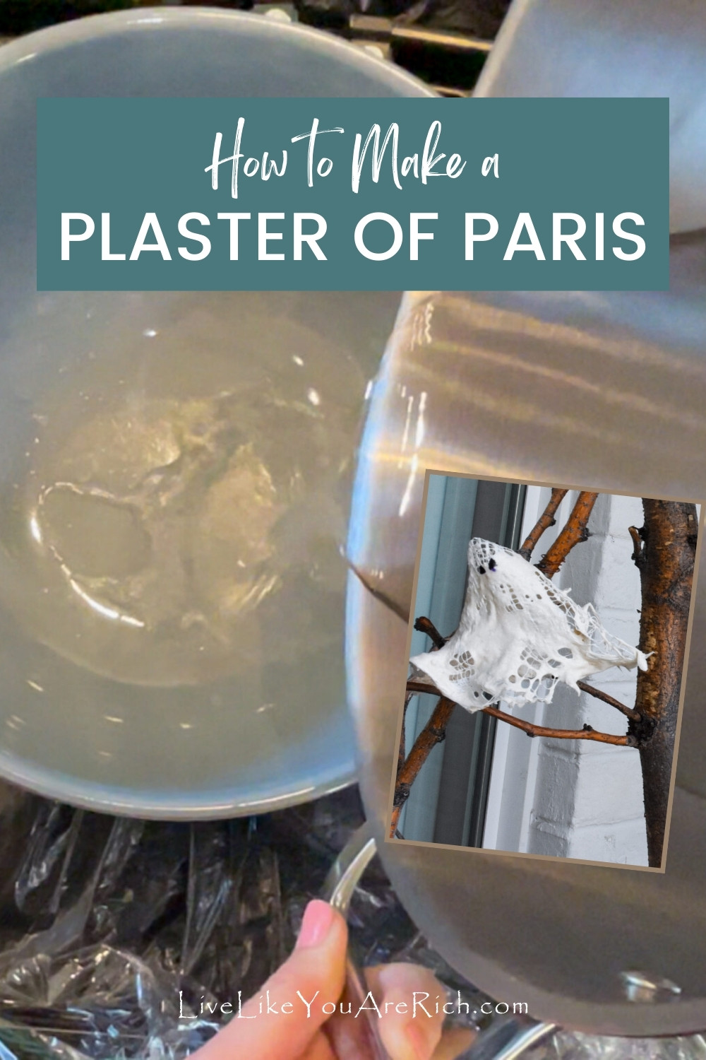 How to Make a Large Batch of Plaster of Paris