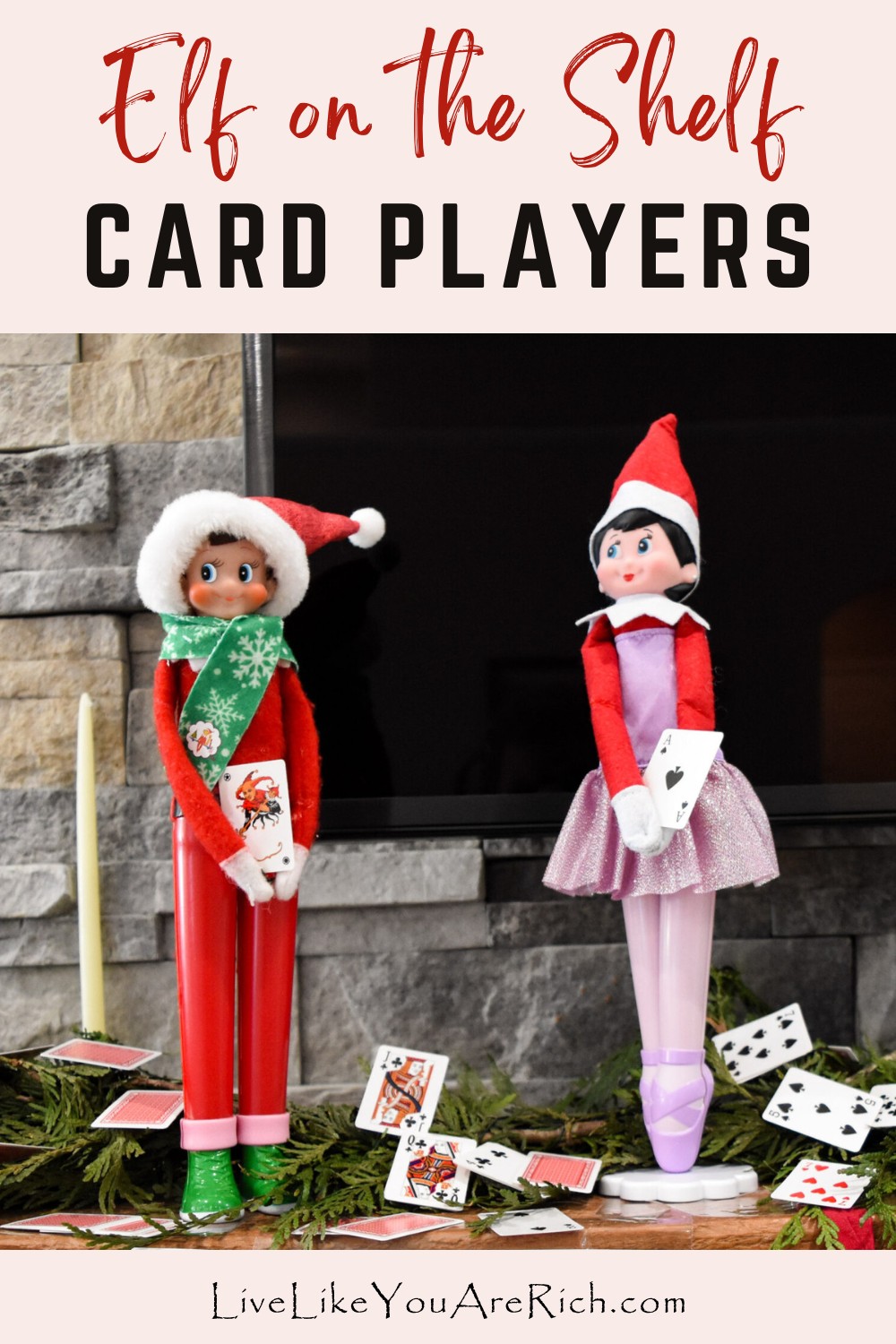 Elf on the Shelf: Card Players