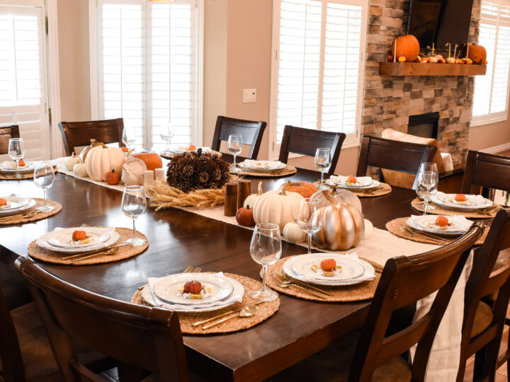Image for Pumpkin Thanksgiving Tablescape