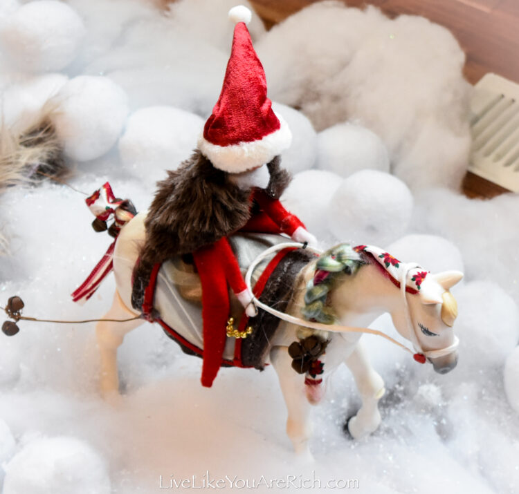 Elf on the Shelf- Sleigh Ride - Live Like You Are Rich