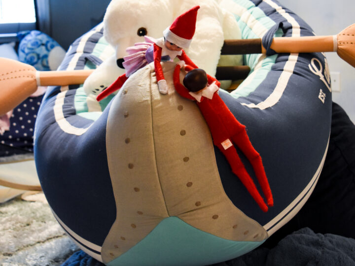 Elf on the Shelf: Riding in Rapids