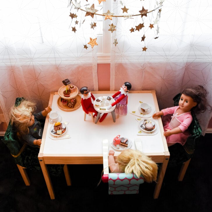Elf on the Shelf: Tea Party