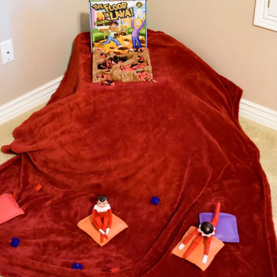 Elf on the Shelf: The Floor is Lava