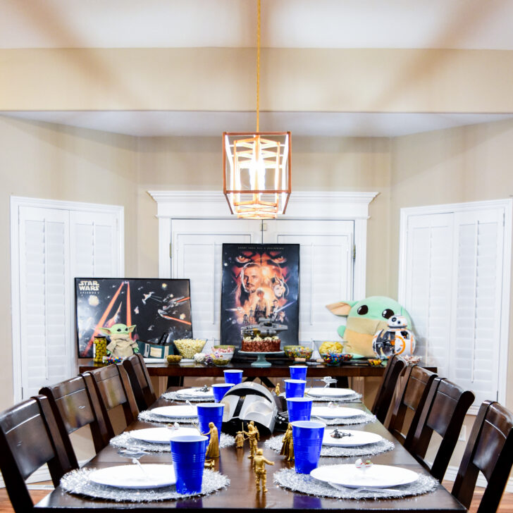 Star Wars Ft. The Mandalorian Birthday Party