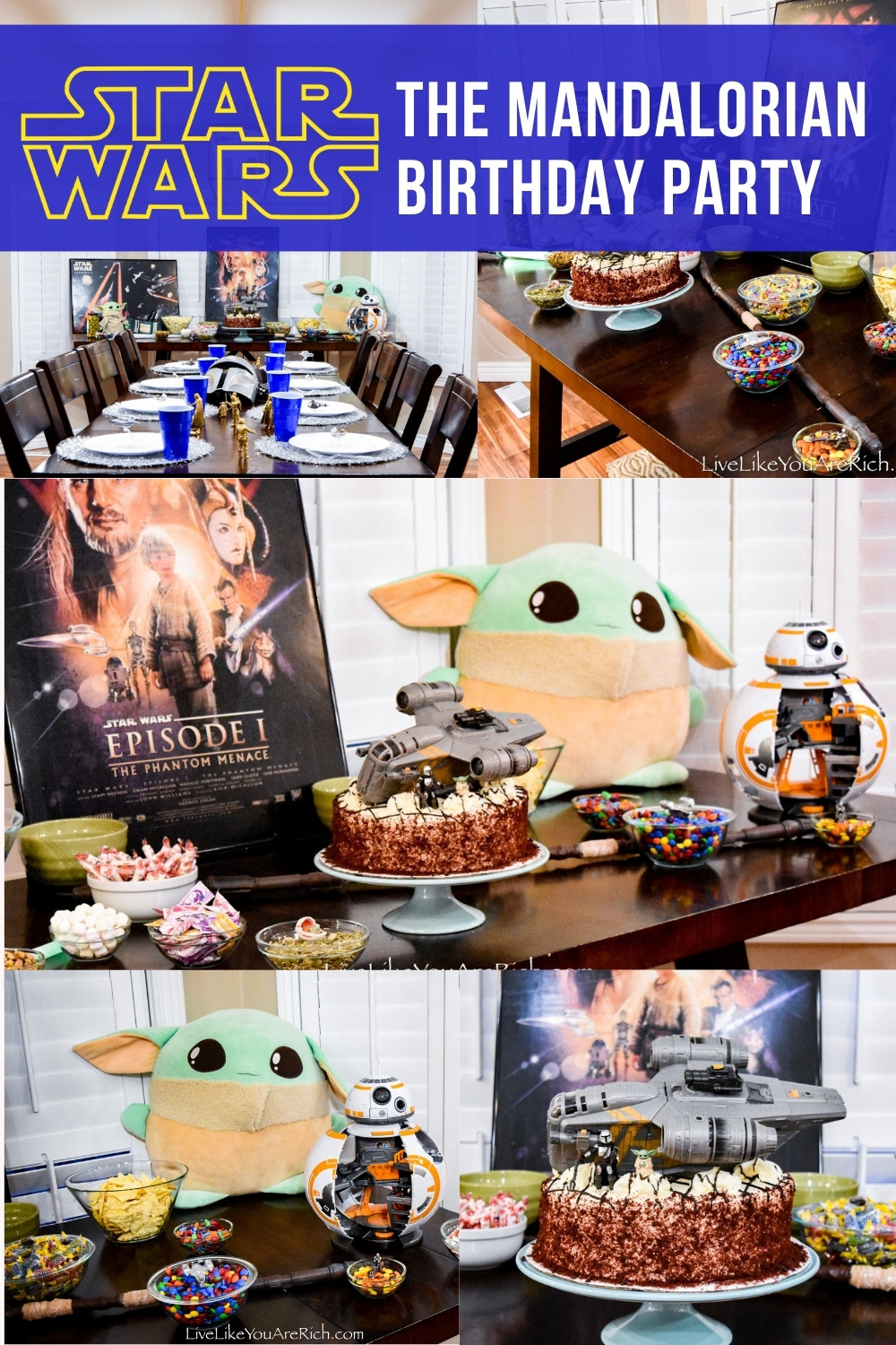 Star Wars Ft. The Mandalorian Birthday Party