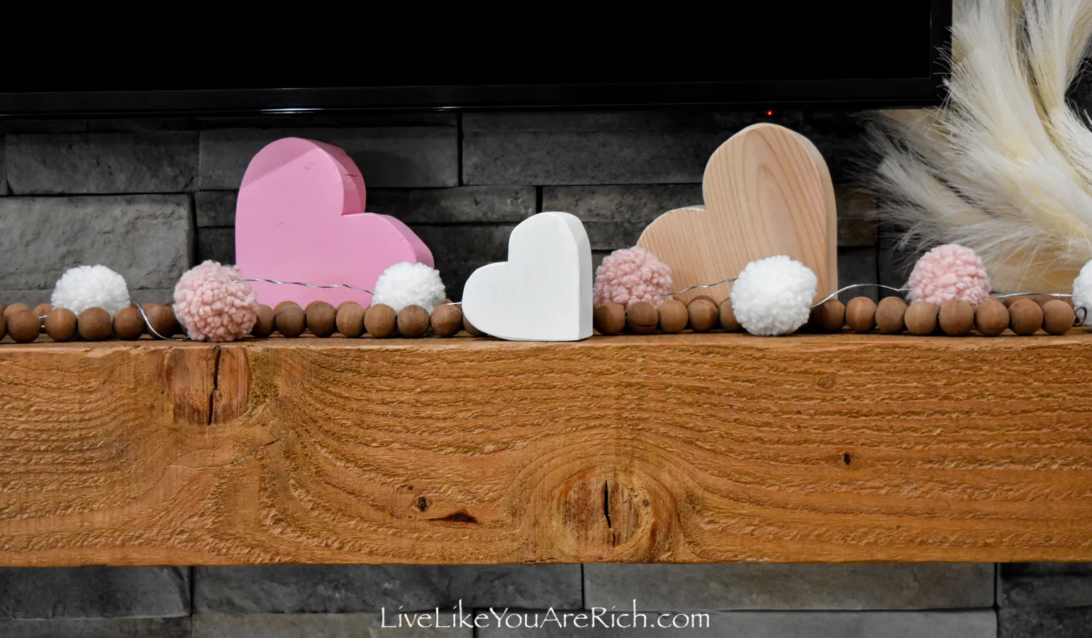 How to Decorate a Mantel for Valentine's Day