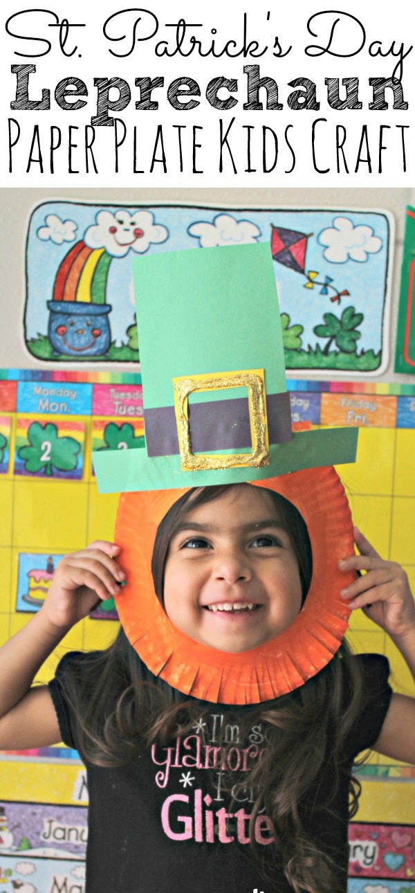 St. Patrick's Day Leprechaun Kids Craft