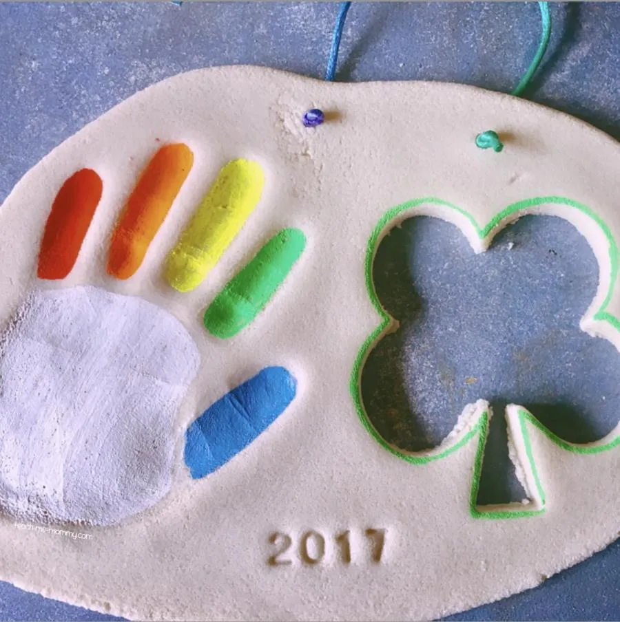 Rainbow Handprint Keepsake