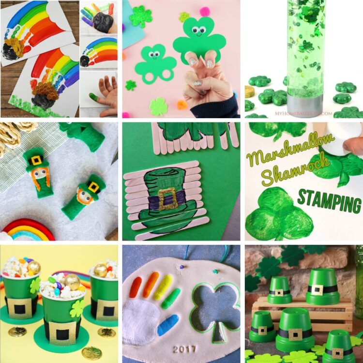 25 Inexpensive and Easy St. Patrick's Day Crafts for Kids
