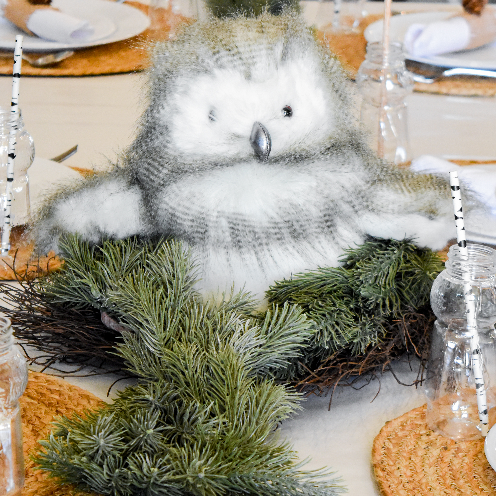 Adults Woodland Party Tablescape