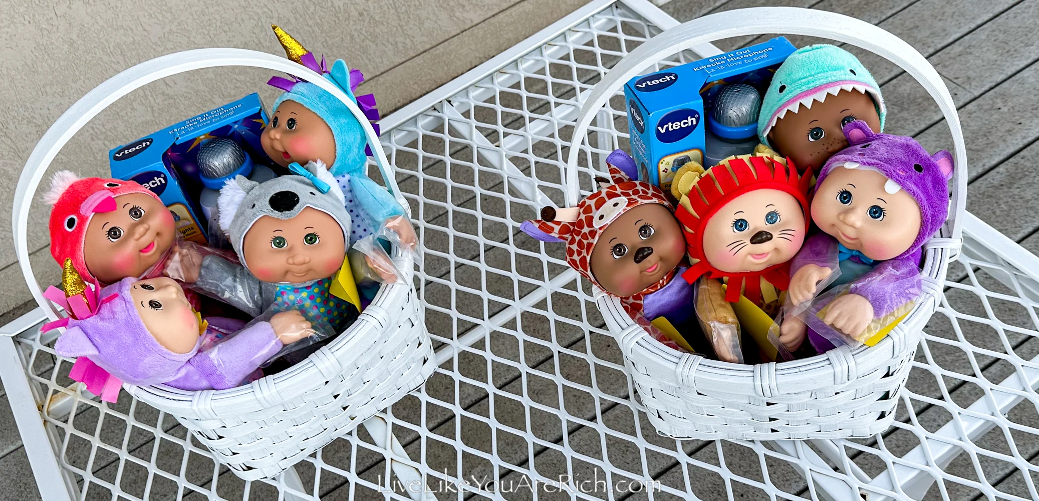 Candy Free Toddler Easter Baskets