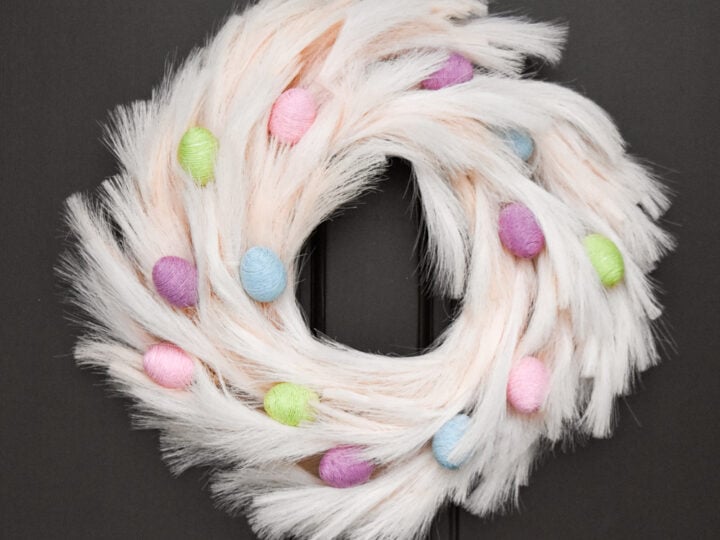 Pampas Easter Wreath
