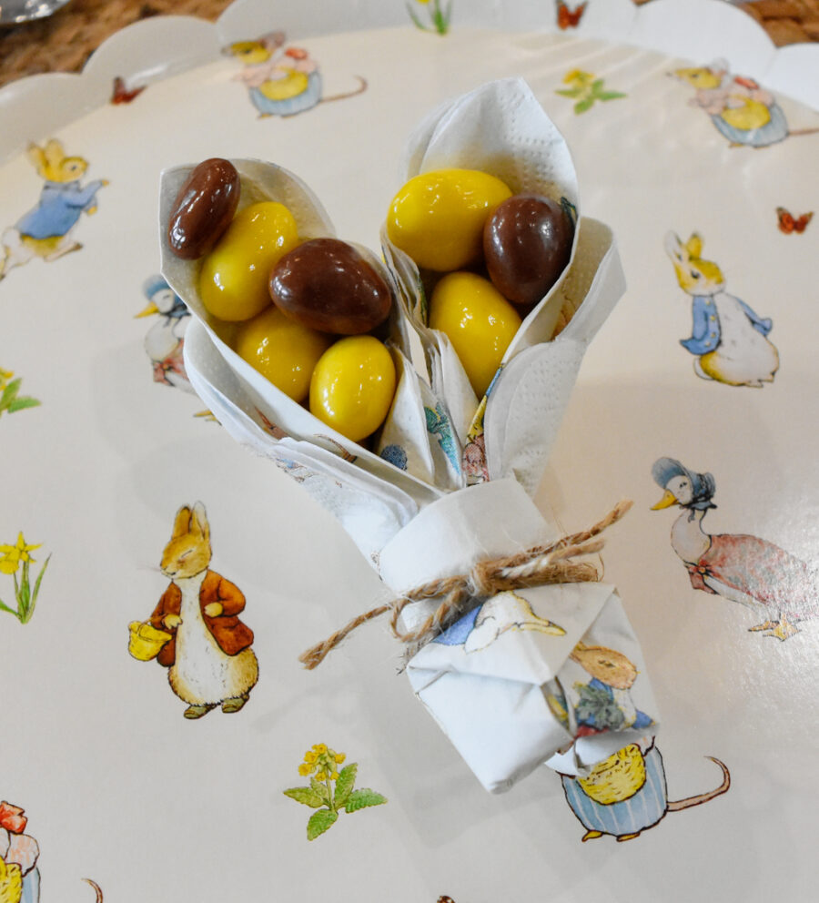 Peter Rabbit Bunny Favor Napkin