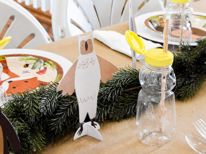 Kids' Woodland Party Decor