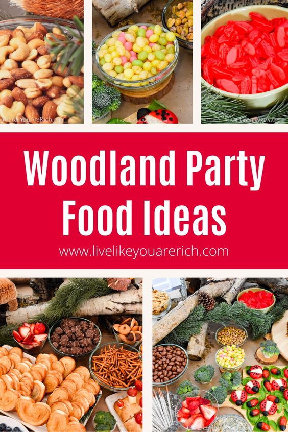 Woodland Party Food Ideas
