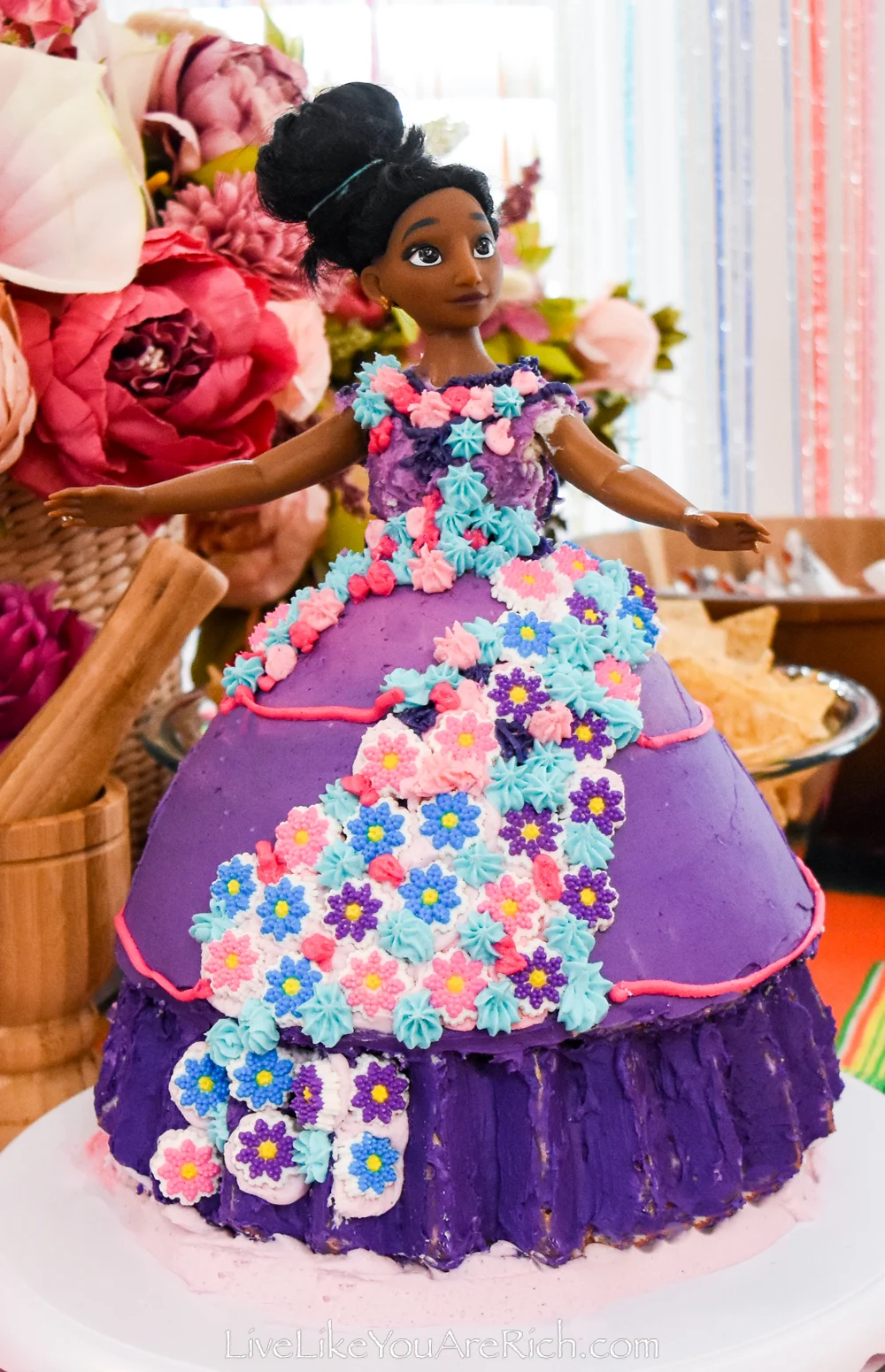 Isabela Encanto Barbie Cake