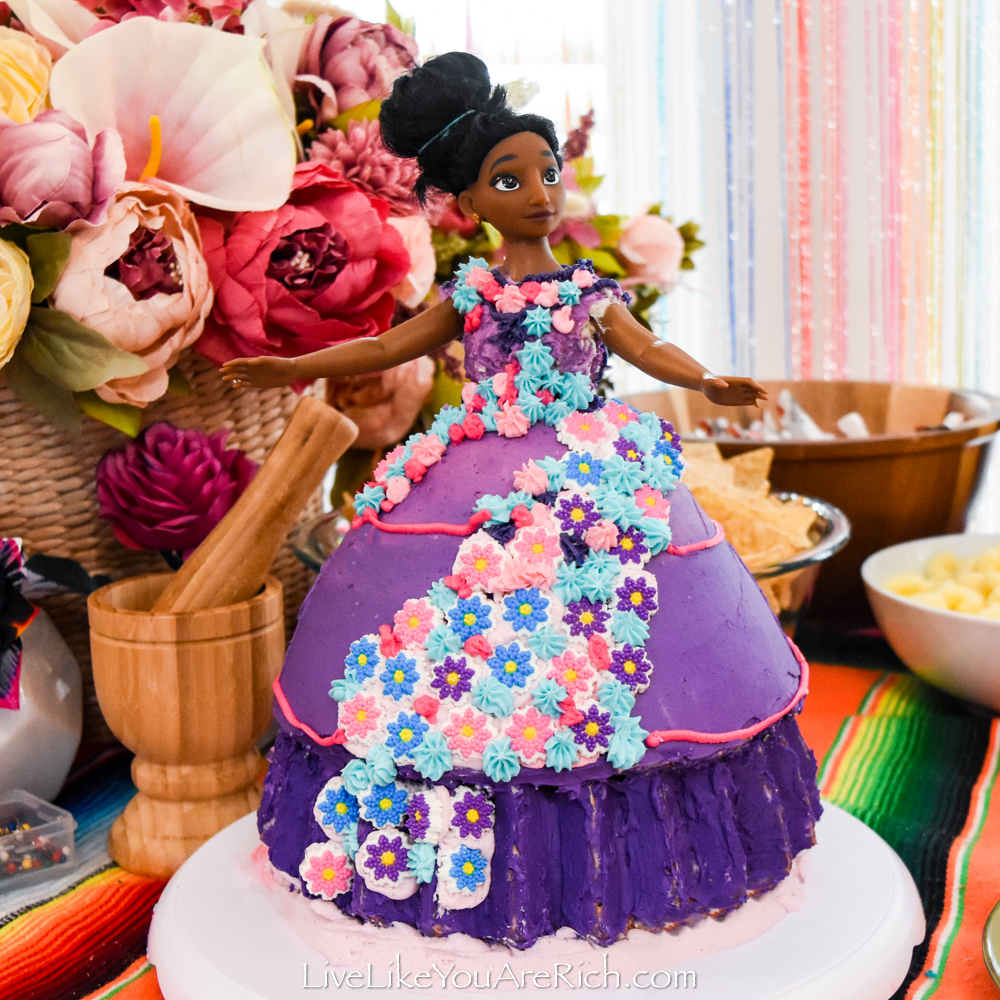 Isabela Encanto Barbie Cake