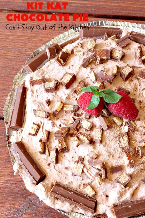 Kit-Kat Chocolate Pie