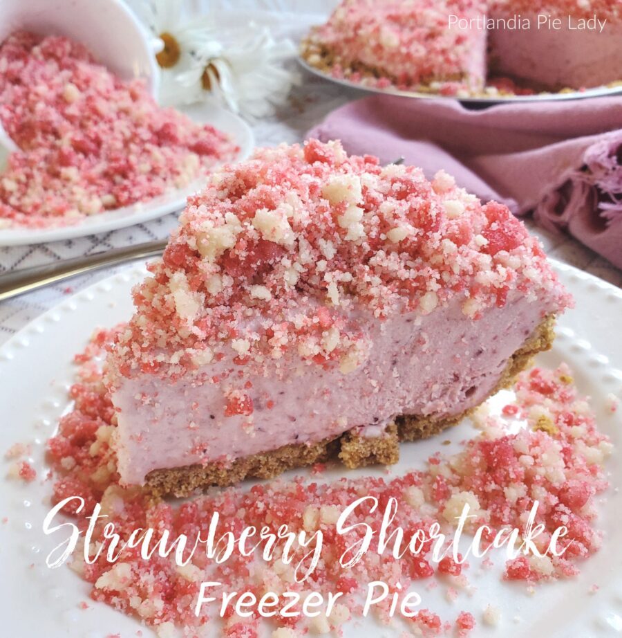 Strawberry Freezer Pie