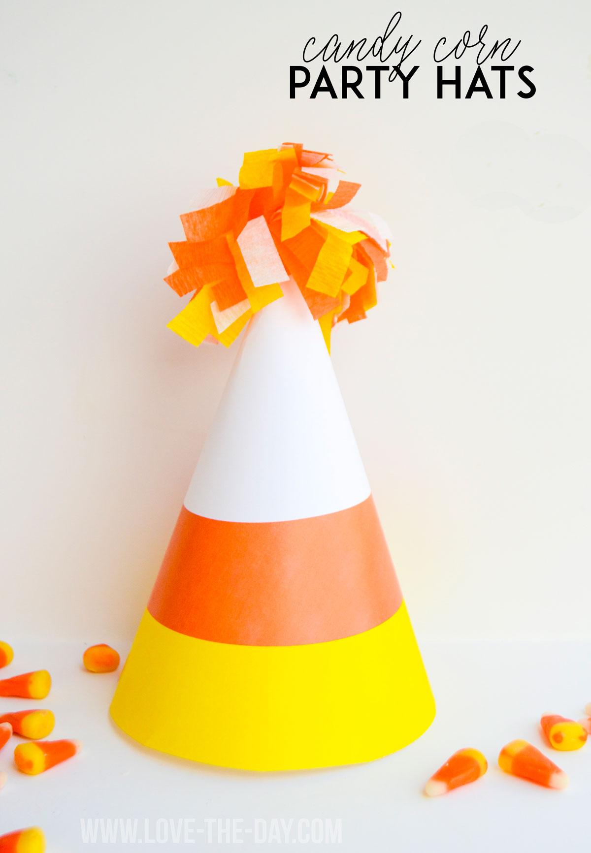 Candy Corn Party Hat