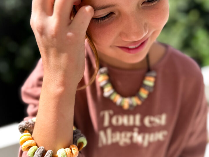 Halloween Cereal Necklaces and Bracelets