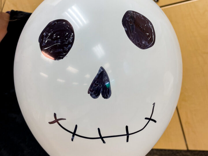 Glo-in-the-dark Halloween Balloons