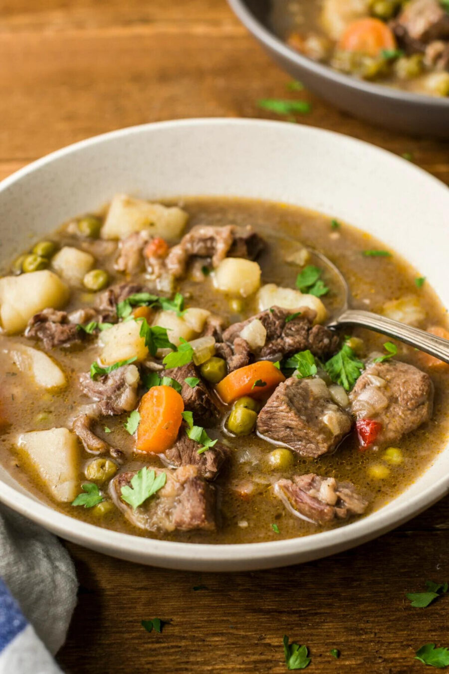 Slow Cooker Thick Chunky Beef Stew