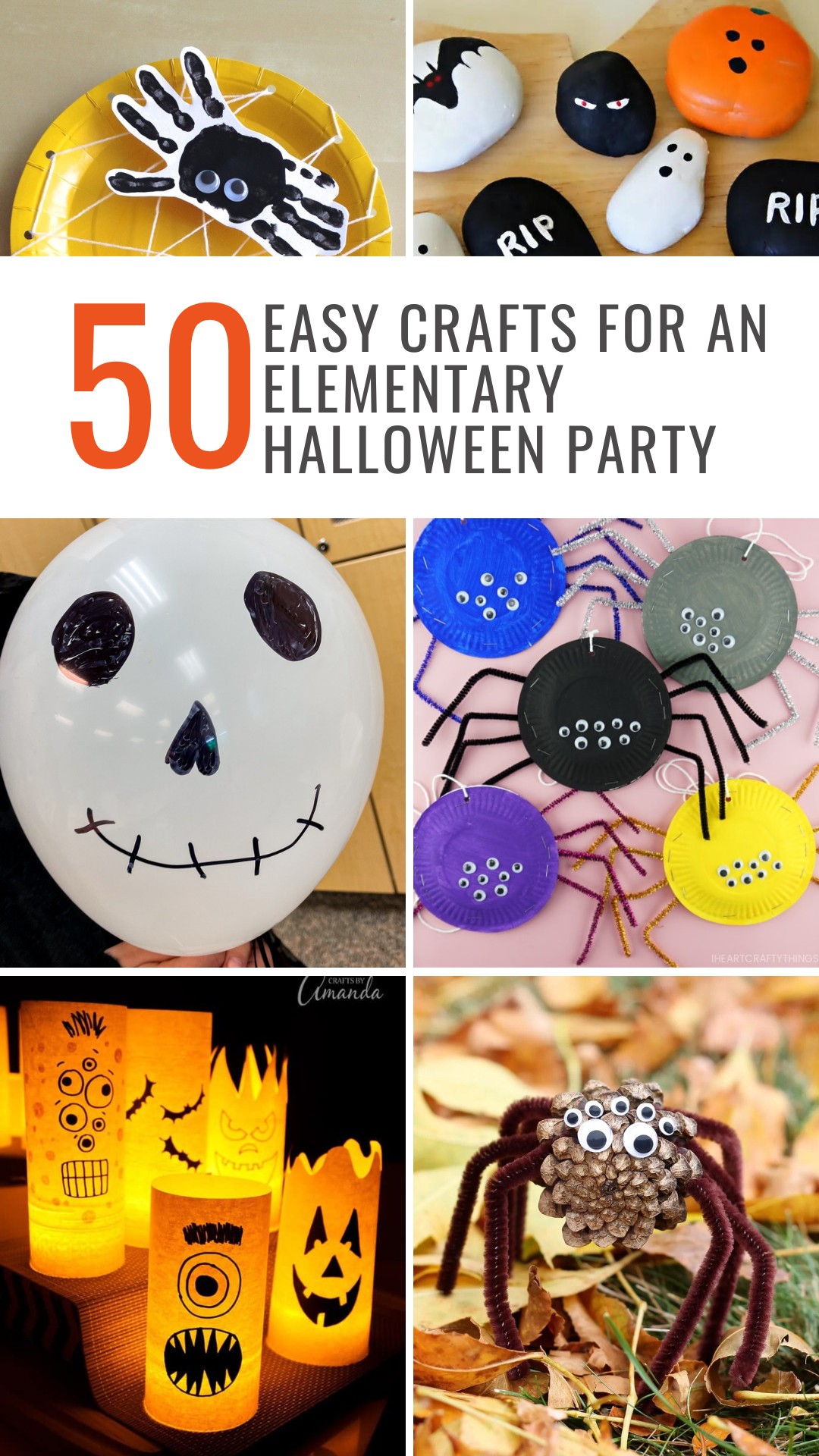 50 Easy Crafts for an Elementary Halloween Party