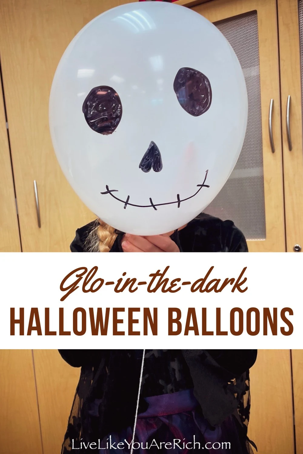 Glo-in-the-dark Halloween Balloons