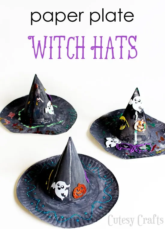 Halloween Witch Hat Craft for Kids