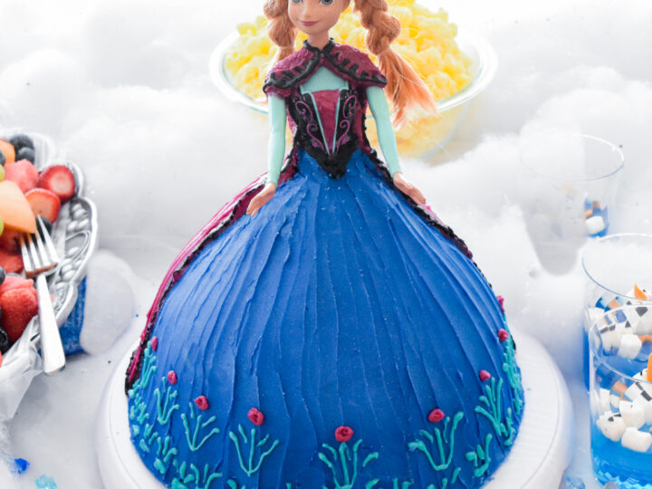 Image for Anna Barbie Cake from the Movie Frozen